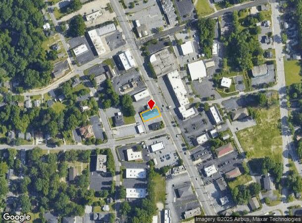  1605 N Main St, High Point, NC Parcel Map