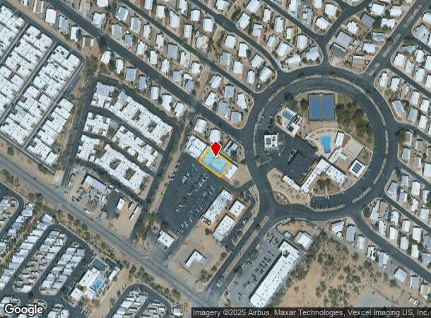 3025 S Kinney Rd, Tucson, AZ Parcel Map