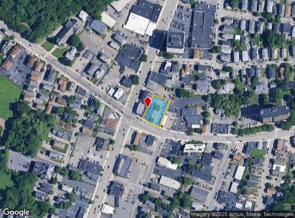 505 Pleasant St, Worcester, MA Parcel Map