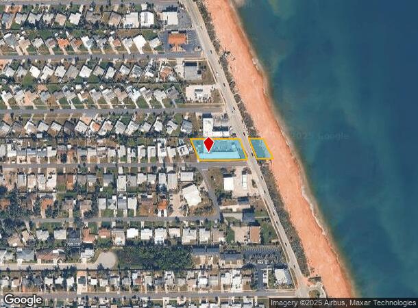 1732 Ocean Shore Blvd, Ormond Beach, FL Parcel Map
