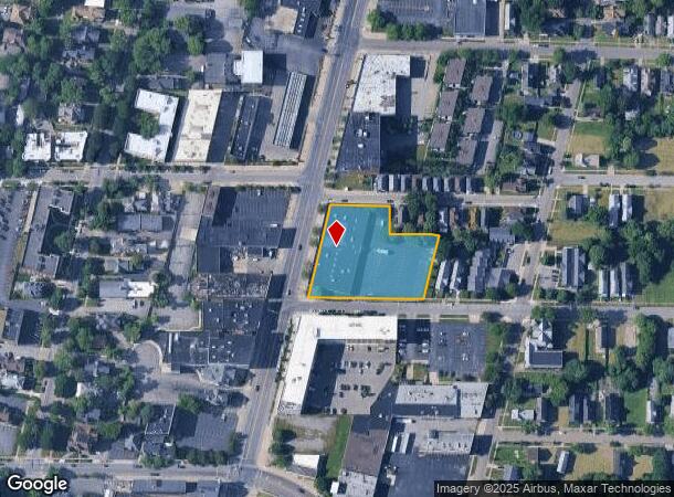 1195 Main St, Buffalo, NY Parcel Map
