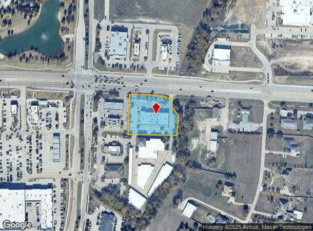  4987 W University Dr, Mckinney, TX Parcel Map
