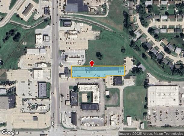  1105 S 13Th St, Norfolk, NE Parcel Map