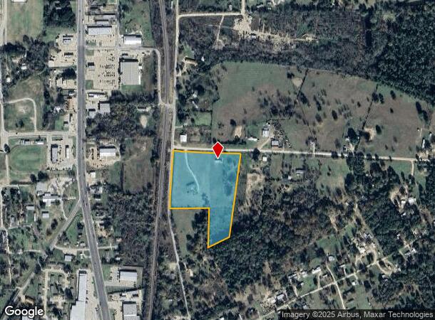182 Odessa Dr, Trinity, TX Parcel Map