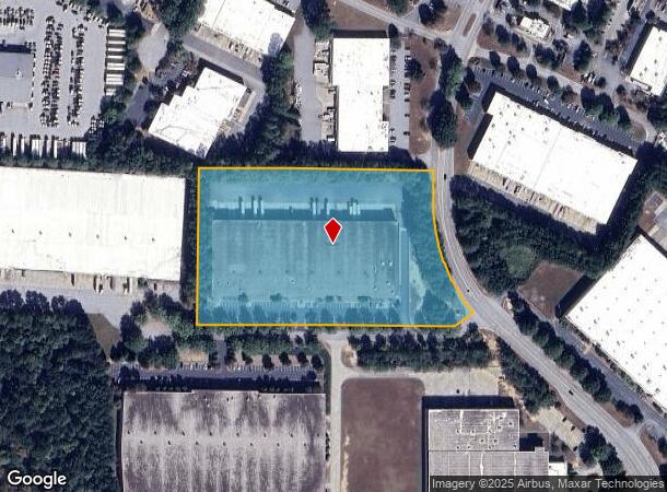  1500 Distribution Ct, Lithia Springs, GA Parcel Map