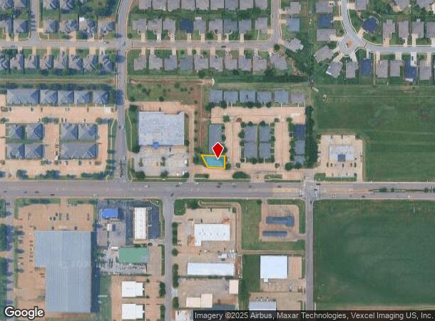 1745 W 33Rd St, Edmond, OK Parcel Map