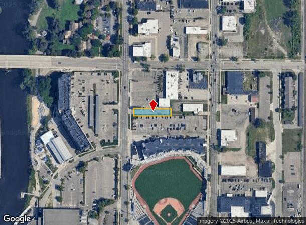  316 N Cedar St, Lansing, MI Parcel Map