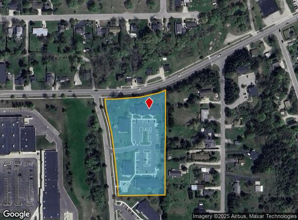 1301 Crestview Dr, Petoskey, MI Parcel Map