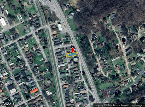  5708 E Dupont Ave, Glasgow, WV Parcel Map