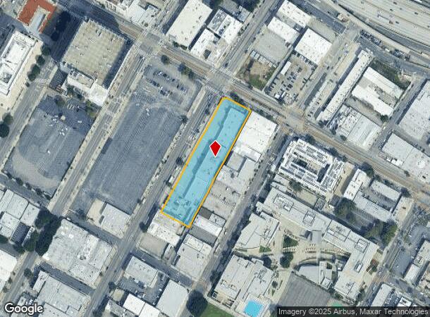  1936 S Main St, Los Angeles, CA Parcel Map