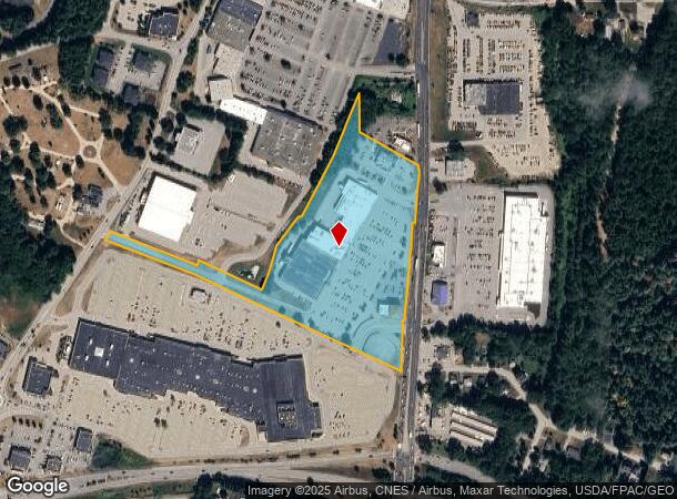 650A Center St, Auburn, ME Parcel Map