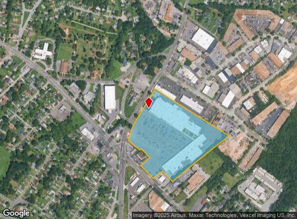 7702 Marlboro Pike, District Heights, MD Parcel Map