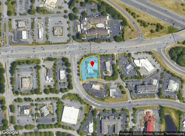  4405 W Wendover Ave, Greensboro, NC Parcel Map