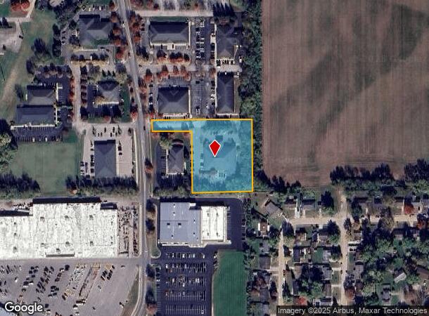 3135 Middle Rd, Columbus, IN Parcel Map