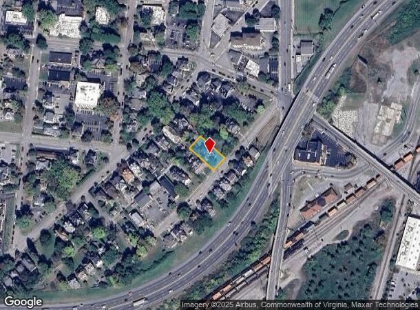 1331 Clarke Ave Sw, Roanoke, VA Parcel Map
