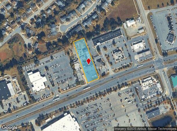 1185 E Pulaski Hwy, Elkton, MD Parcel Map