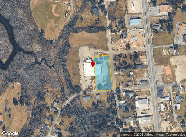 4537 Bowen St, Moss Point, MS Parcel Map