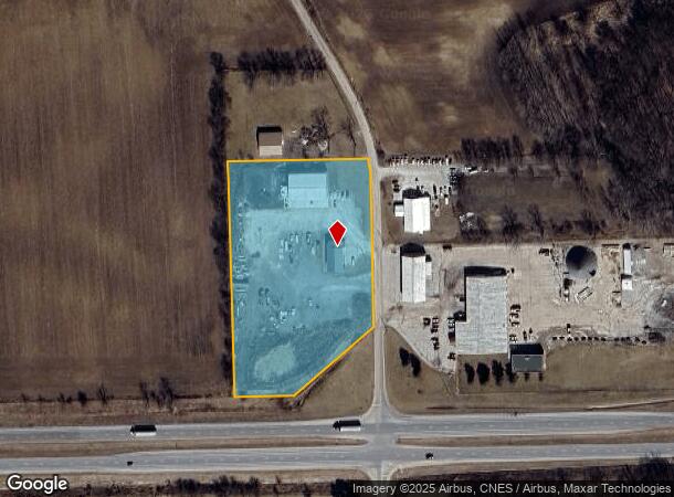 2799 N Fox Farm Rd, Warsaw, IN Parcel Map