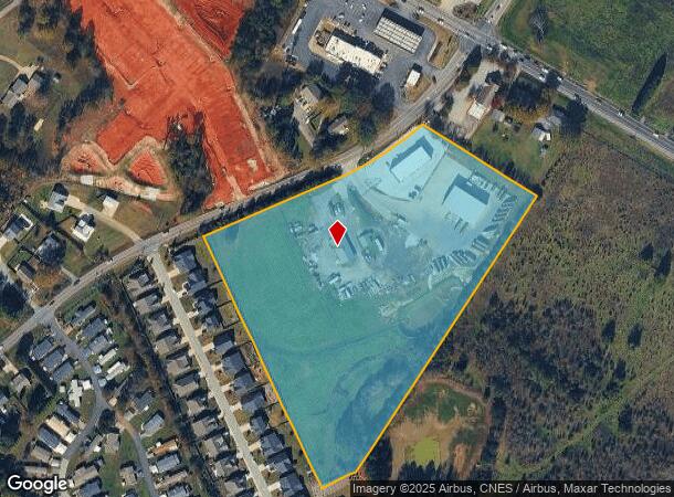 708 Old Rutherford Rd, Taylors, SC Parcel Map