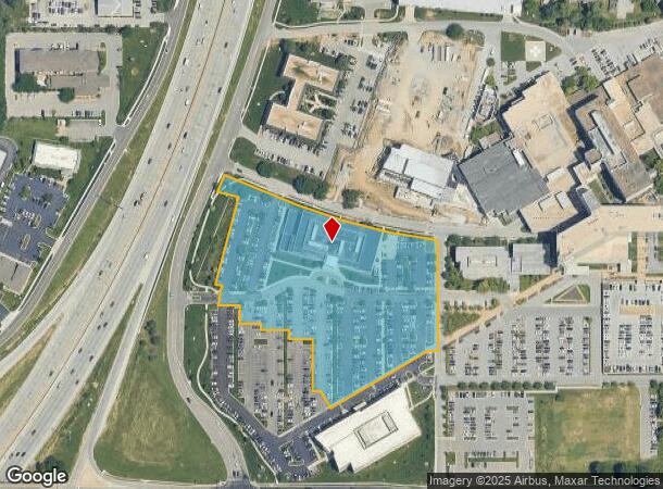  9301 W 74Th St, Overland Park, KS Parcel Map