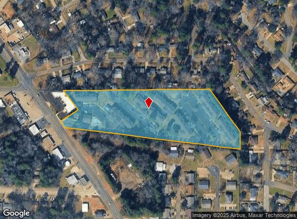 1600 Pine Tree Rd, Longview, TX Parcel Map