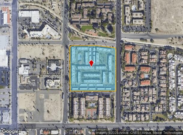  400 S Calle Encilia, Palm Springs, CA Parcel Map