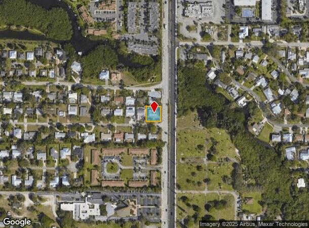  204 Sw Winnachee Dr, Stuart, FL Parcel Map