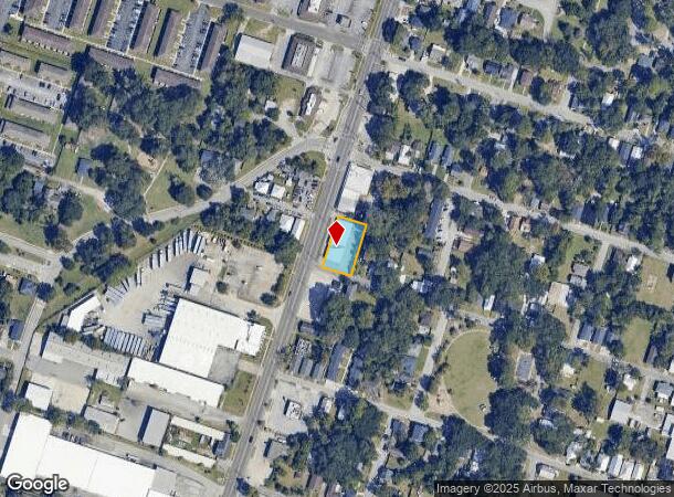  3912 Montgomery St, Savannah, GA Parcel Map