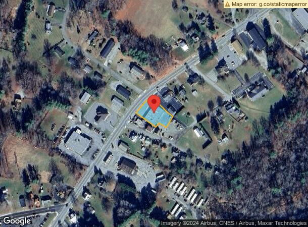  709 E Main St, Floyd, VA Parcel Map