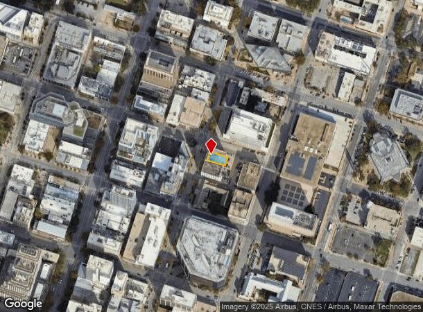  815 Brazos St, Austin, TX Parcel Map