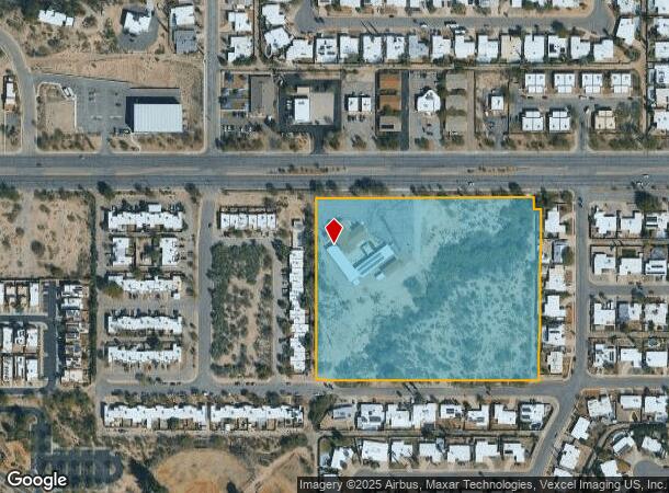  8900 E Golf Links Rd, Tucson, AZ Parcel Map