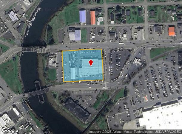 711 E Wishkah St, Aberdeen, WA Parcel Map