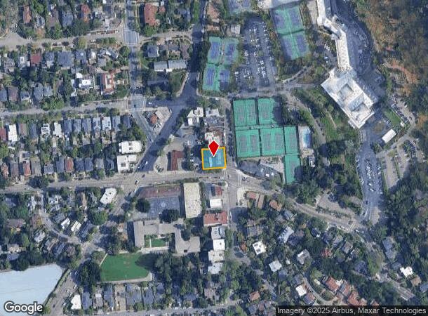  2942 Domingo Ave, Berkeley, CA Parcel Map