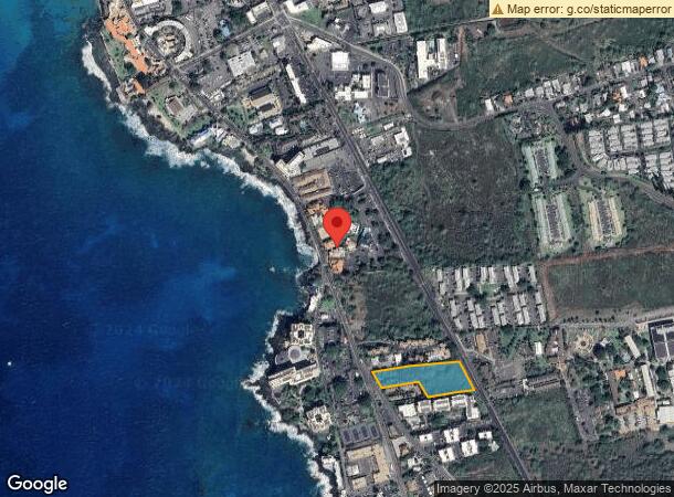  75 Alii Dr, Kailua Kona, HI Parcel Map