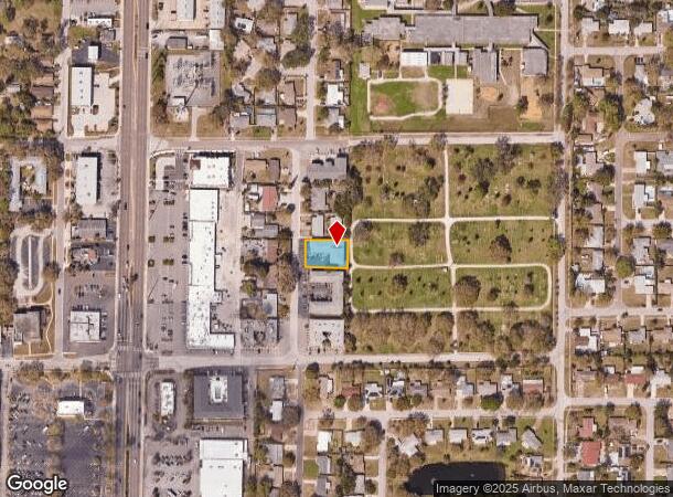  1632 N Jefferson Ave, Largo, FL Parcel Map