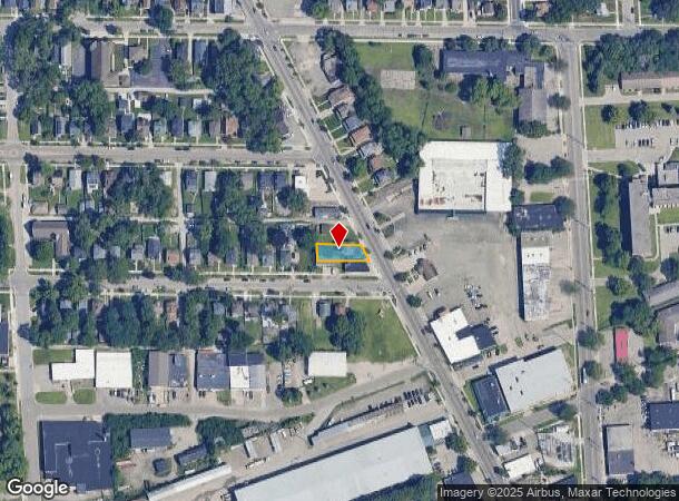  1465 Kalamazoo Ave Se, Grand Rapids, MI Parcel Map