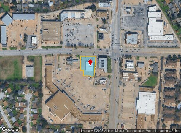  6628 Watauga Rd, Watauga, TX Parcel Map