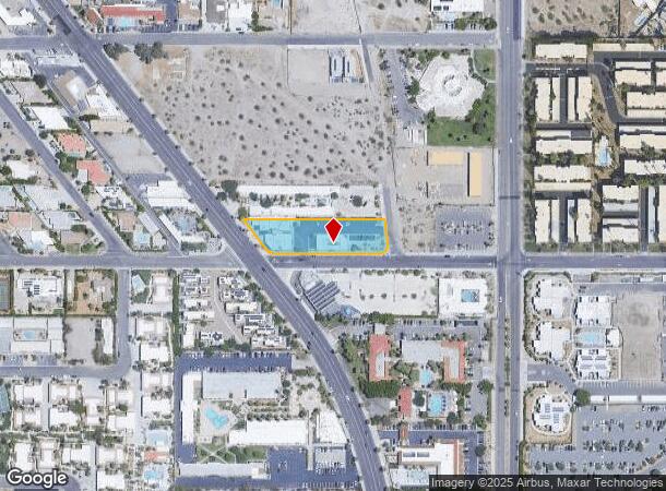 2100 N Palm Canyon Dr, Palm Springs, CA Parcel Map