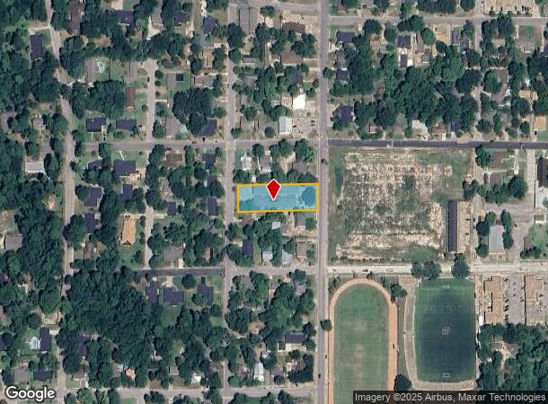  1612 Avenue O, Huntsville, TX Parcel Map