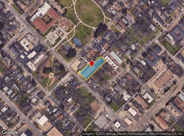  316 N Carroll Ave, Dallas, TX Parcel Map