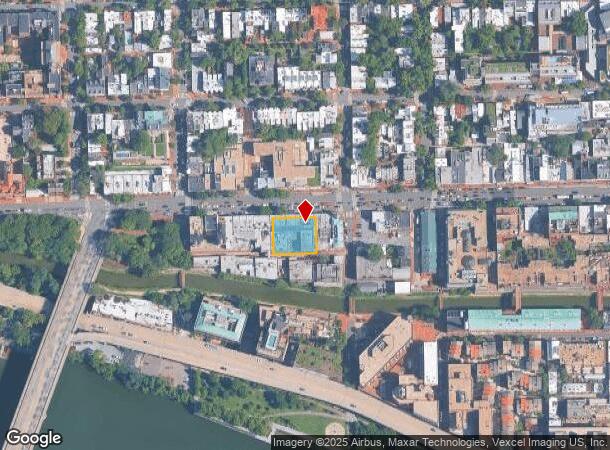  3312 M St Nw, Washington, DC Parcel Map