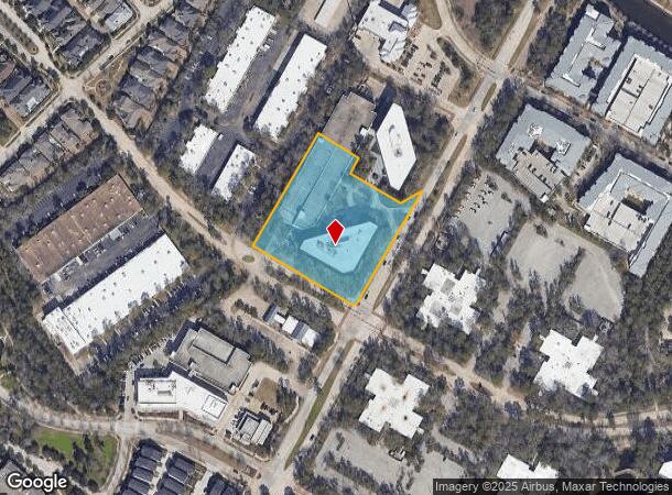 10077 Grogans Mill Rd, Spring, TX Parcel Map