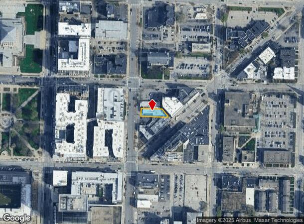  323 N Delaware St, Indianapolis, IN Parcel Map