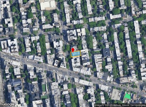  489 Washington Ave, Brooklyn, NY Parcel Map