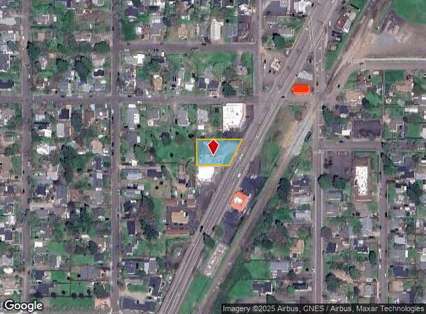  711 S Pacific Hwy, Cottage Grove, OR Parcel Map