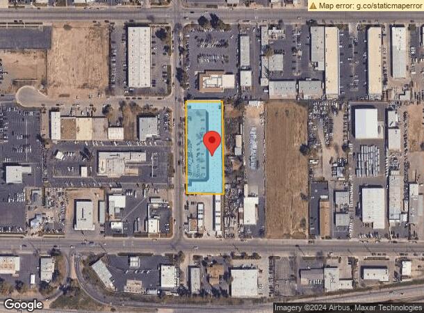  210 S Cain St, Visalia, CA Parcel Map