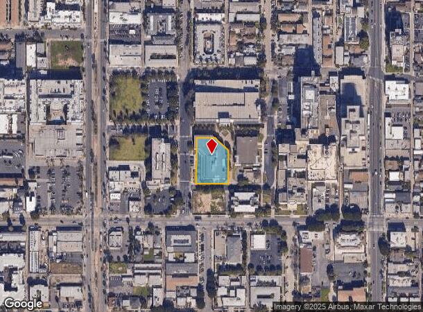 1040 Elm Ave, Long Beach, CA Parcel Map