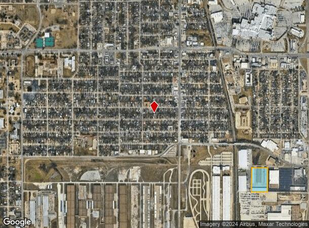  130 E Felix St, Fort Worth, TX Parcel Map