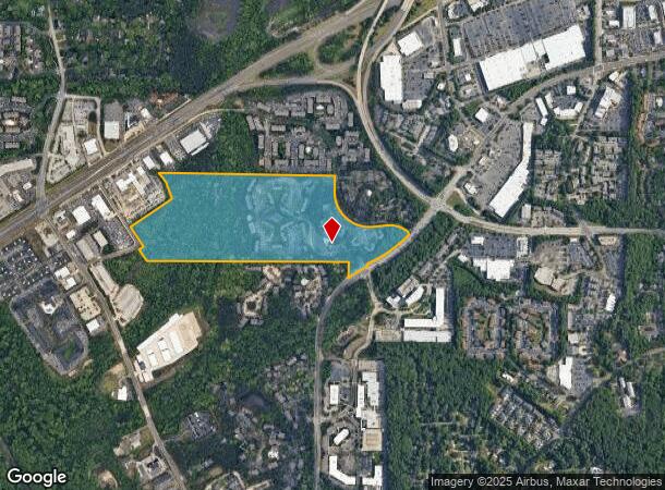 614 Snow Crest Trl, Durham, NC Parcel Map