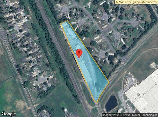  500 N Bassett St, Clayton, DE Parcel Map